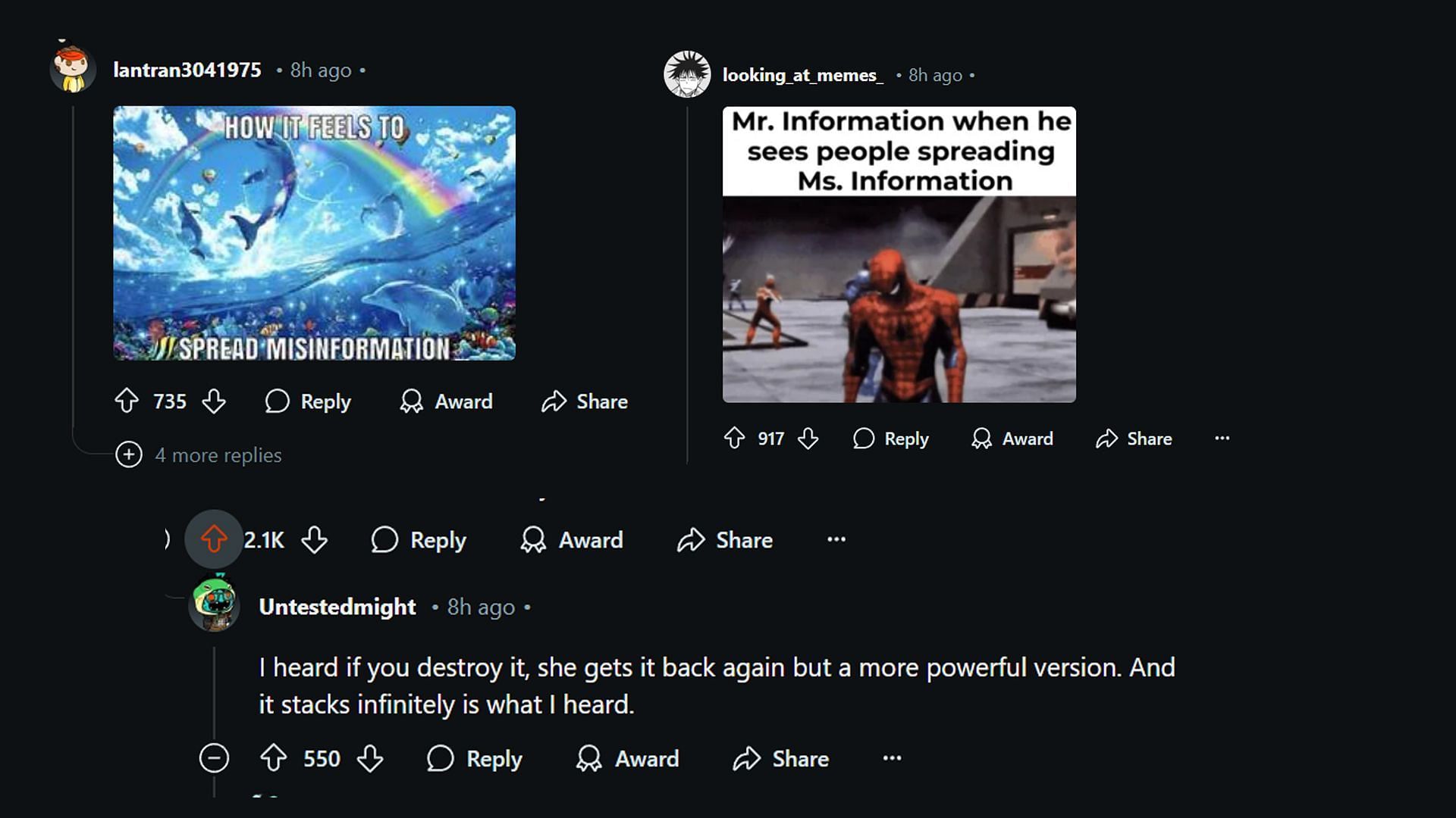 More comments from the community (Image via Reddit || r/MarvelRivals)