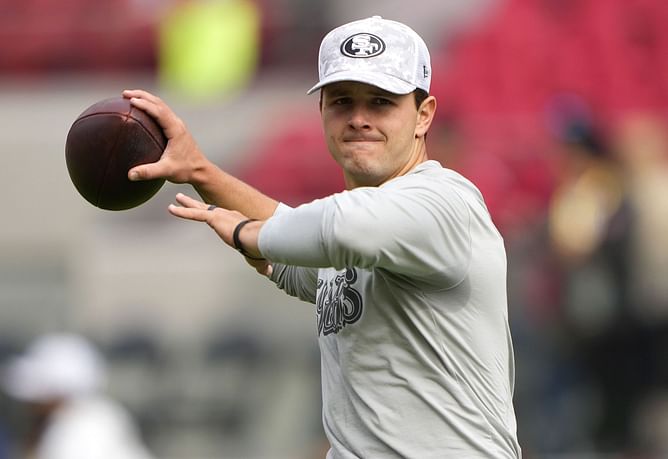 Nick Wright claims 49ers could look for Brock Purdy's successor in 2025 NFL draft, with a top 10 pick - "It is absolutely on the board"