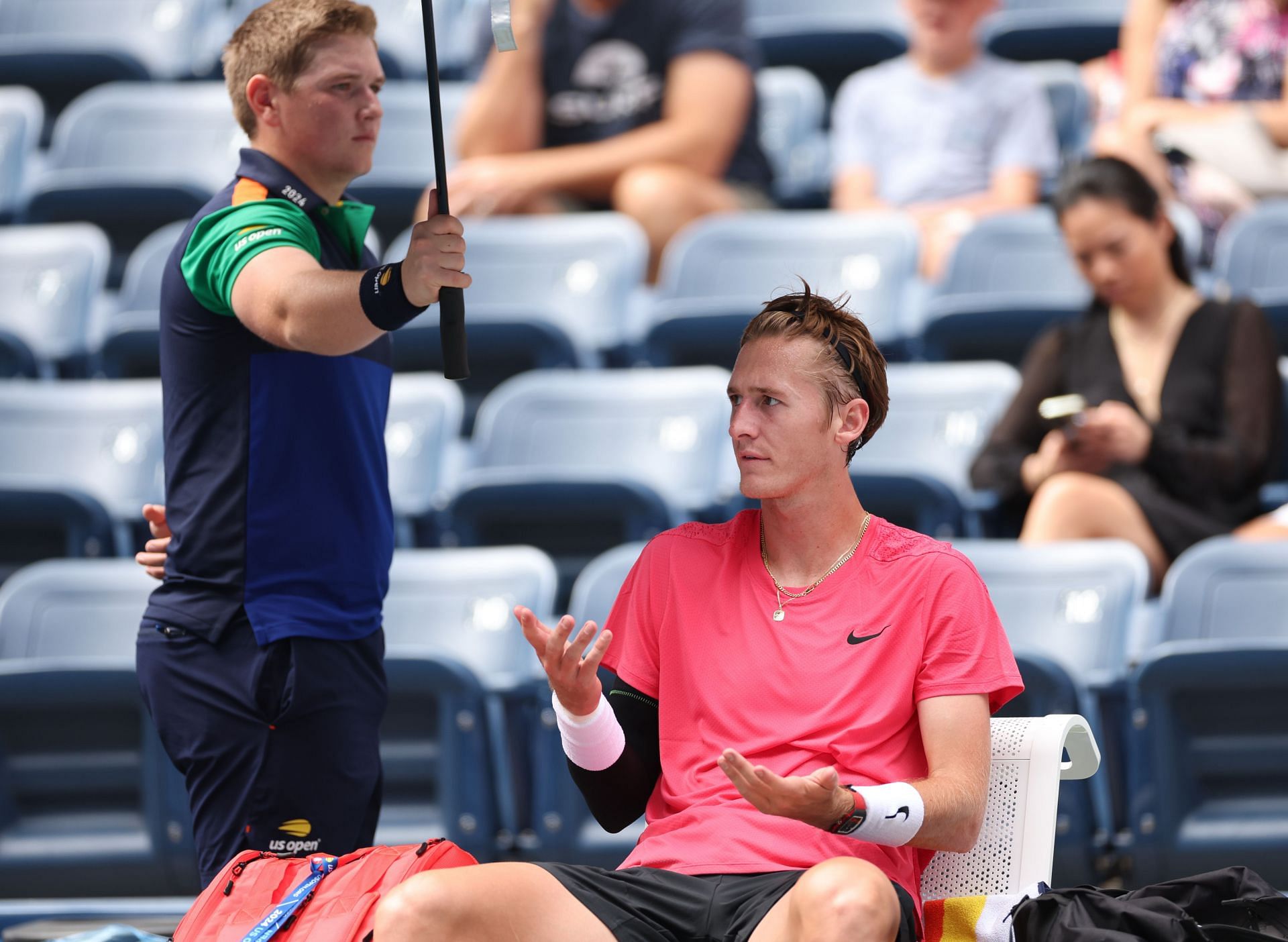 Korda at the 2024 US Open - Day 4 - (Source: Getty)