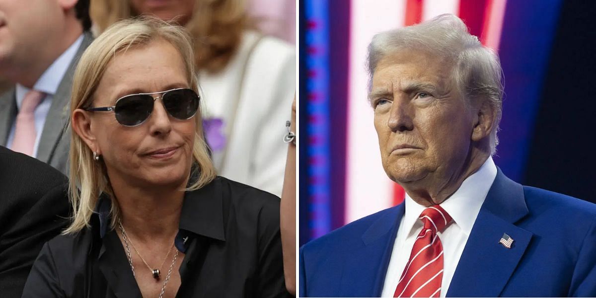 Martina Navratilova Donald Trump