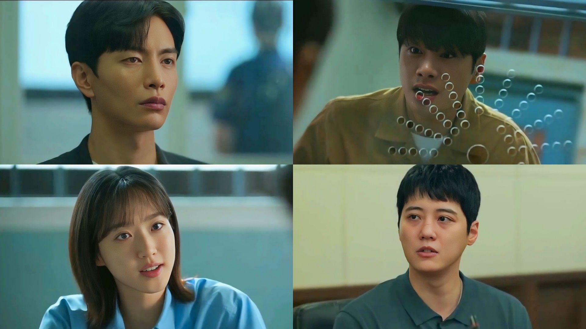  Lee Min-ki, Han Ji-hyun, Lee Yi-kyung, and Yoon Jung II in the final episode of Face Me (Image via KBS2)