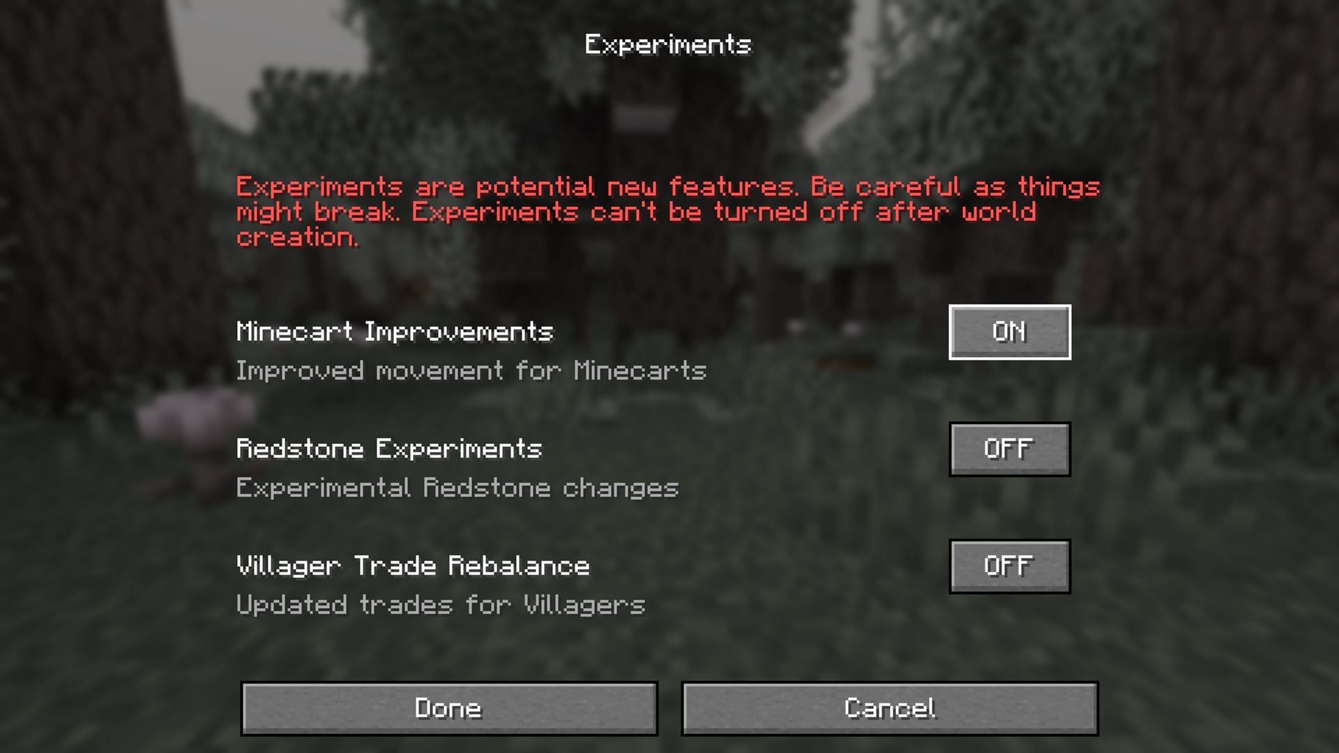 Minecart Improvements (Image via Mojang)