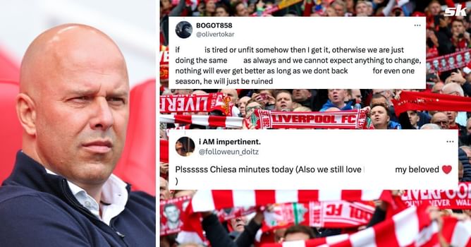 “He will just be ruined”, “We still love [him]” - Liverpool fans worried about 25-year-old star after he misses out on starting line-up to face Fulham