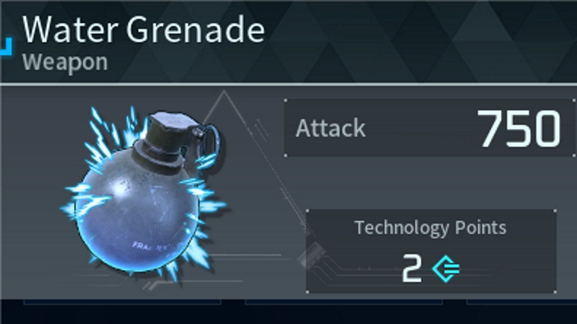 Unlock Water Grenade at Level 33 in the Technology tab (Image via Pocketpair, Inc.)