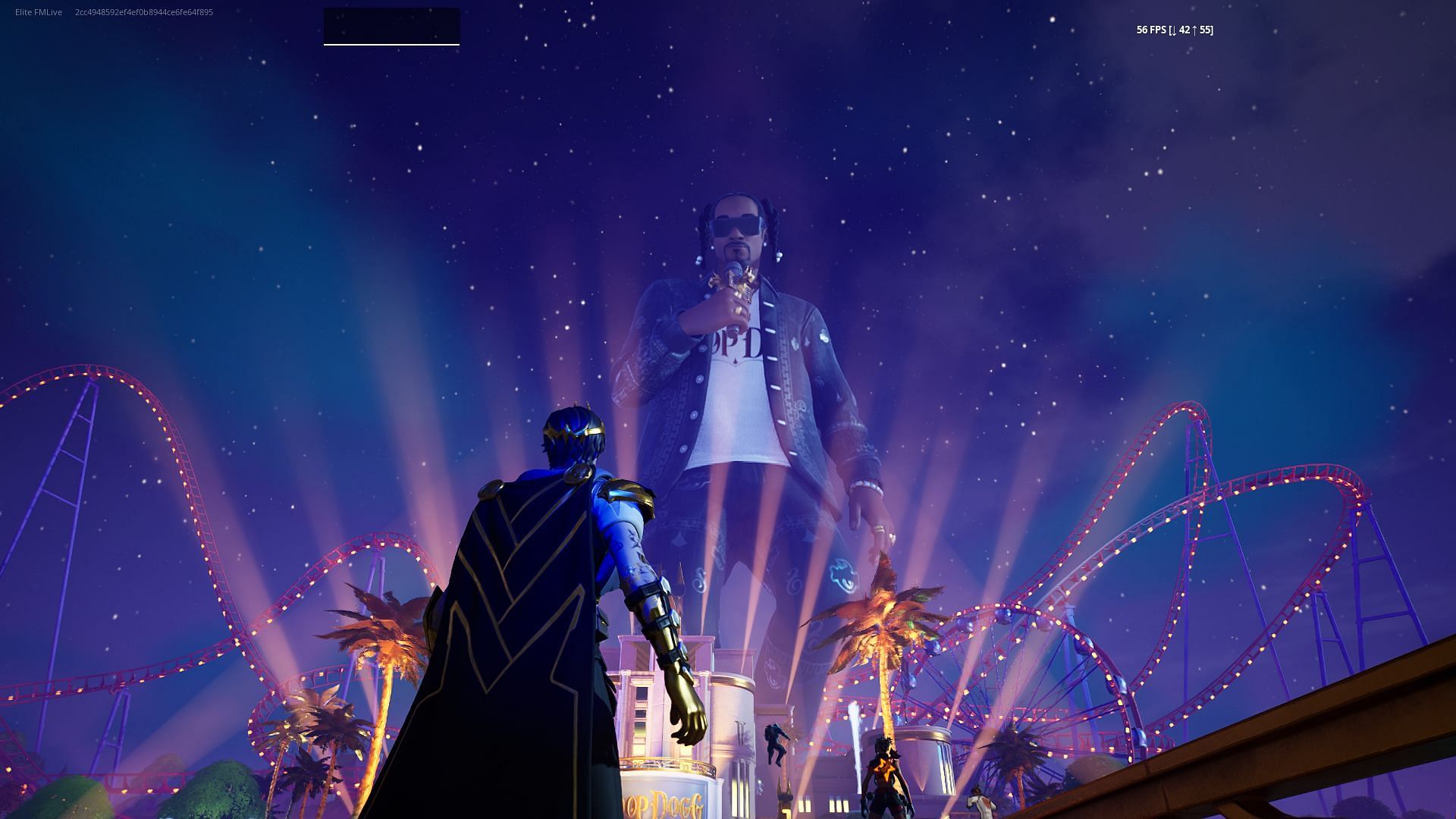 Snoop Dogg&#039;s chill verses kicked off the Fortnite Remix: The Finale Live event (Image via Epic Games)