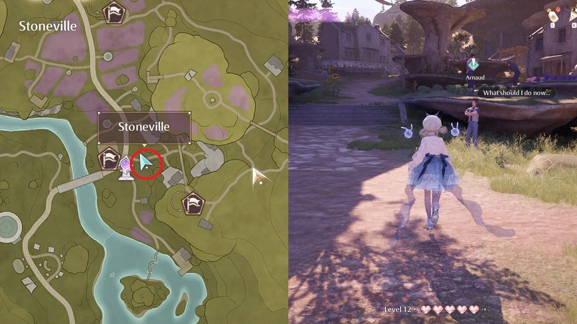 A New Life quest location (Image via InFold Games)