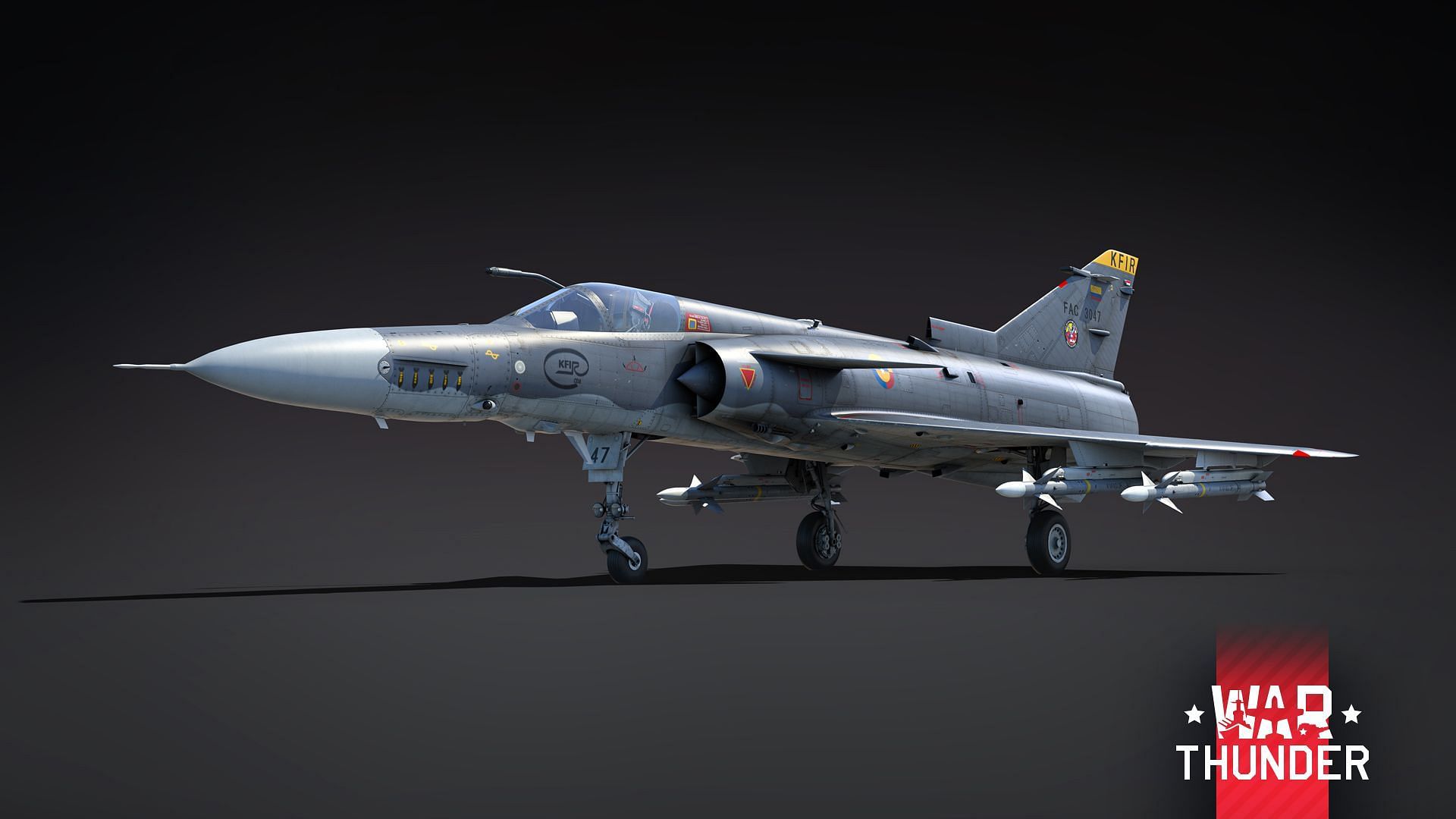 The Kfir C.10 Block 60 is the main reward for completing air tasks (Image via Gaijin Entertainment)