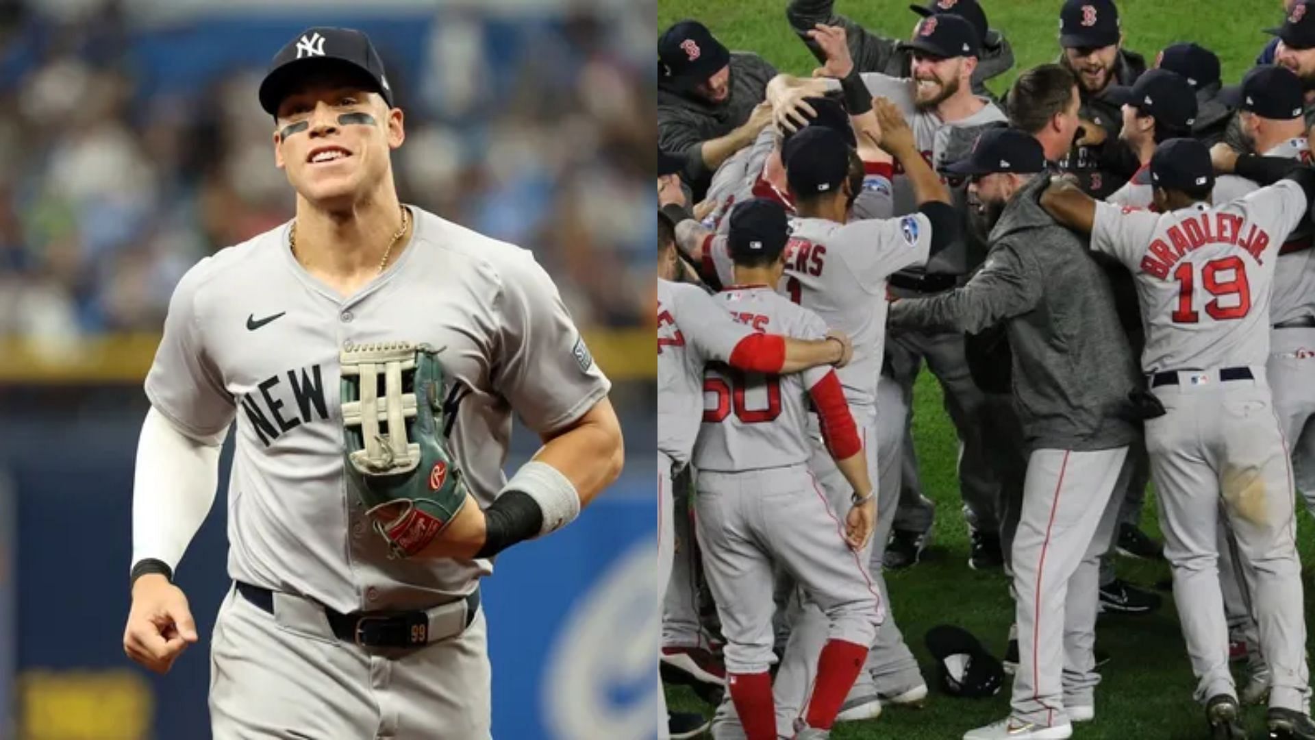 2018 ALDS Champions - Boston Red Sox &amp; New York Yankees Slugger Aaron Judge