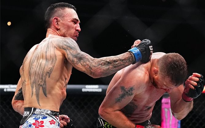 Top 5 UFC fights of 2024 feat. Max Holloway vs. Justin Gaethje