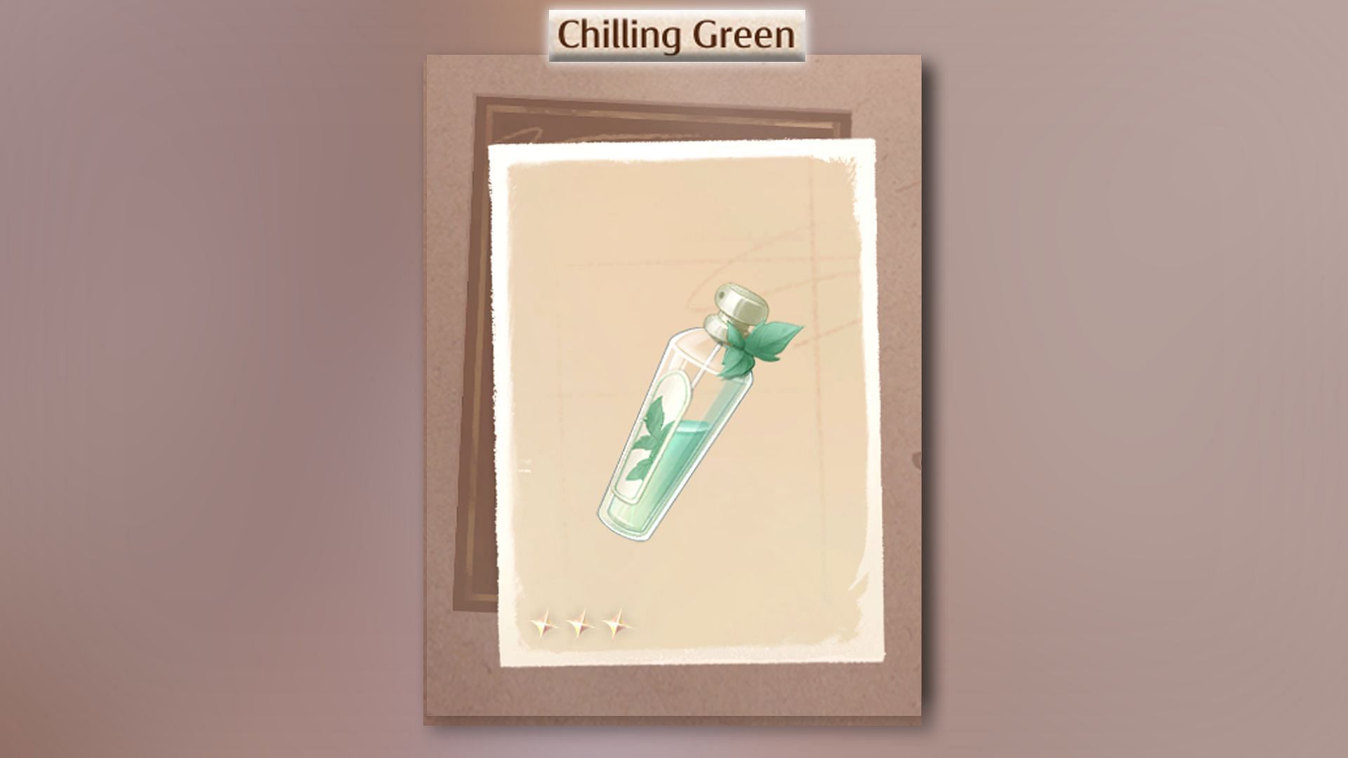 Chilling Green Whim Fragrance (Image via Infold Games)