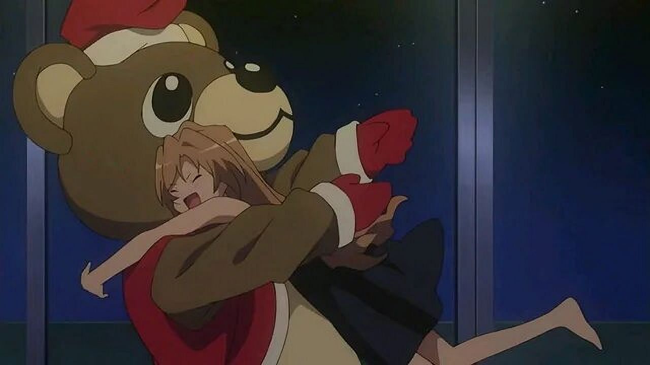 Another one of the most prominent anime Christmas episodes (Image J.C. Staff).