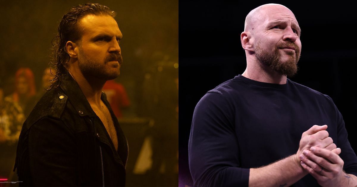 Hangman Page (left) and Jon Moxley (right) [Source: AEW gallery]