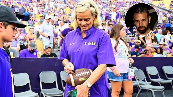 Kim Mulkey reacts as $250 million worth Drake sends special gifts for LSU players