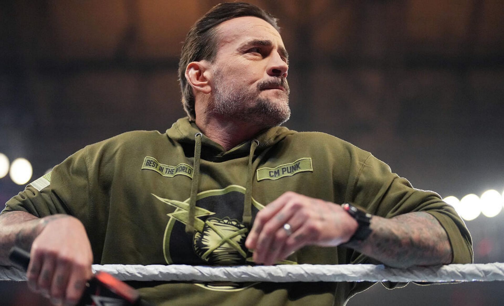 WWE दिग्गज सीएम पंक की हार (Photo: WWE.com)