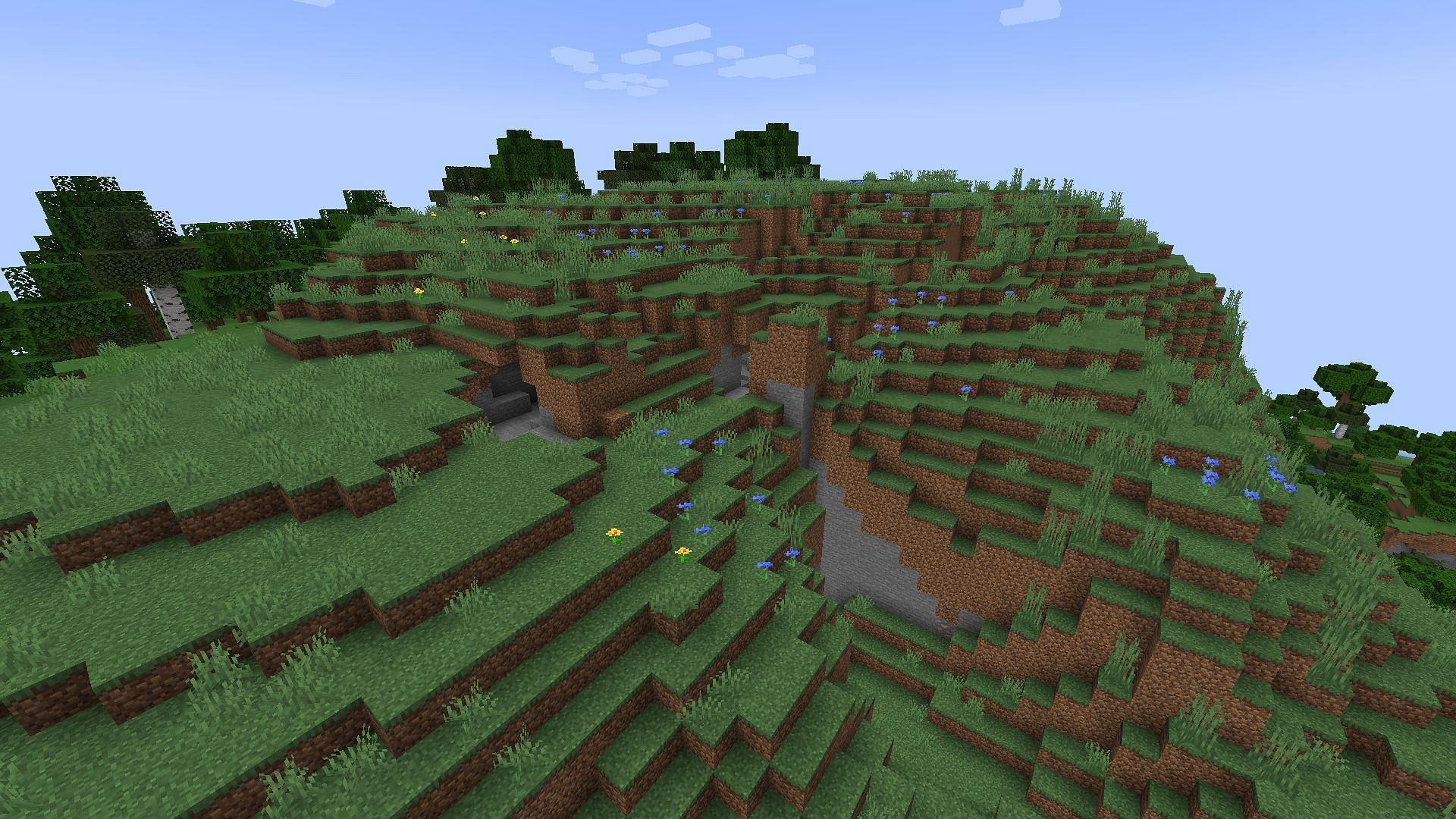 Meadows are cozy little places (Image via Mojang Studios)