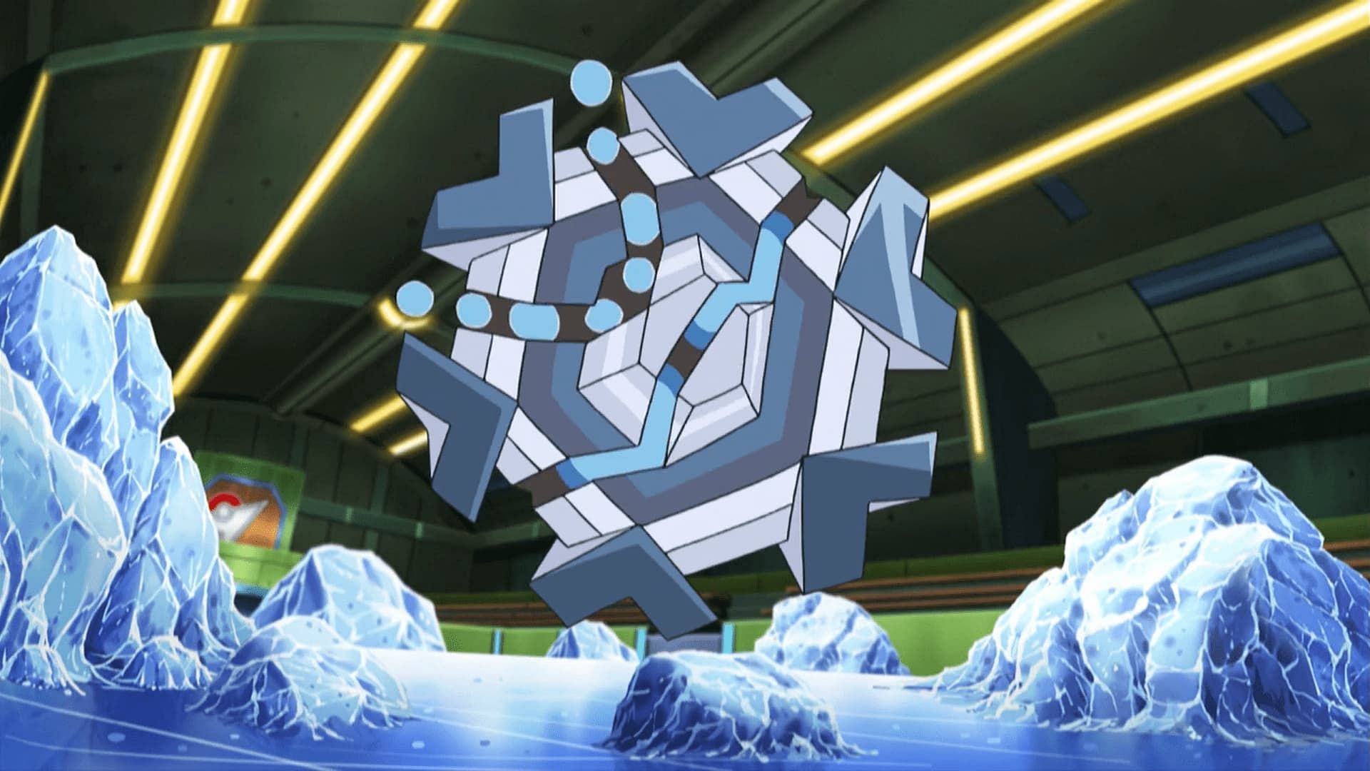 Cryogonal as seen in the anime (Image via The Pokemon Company)