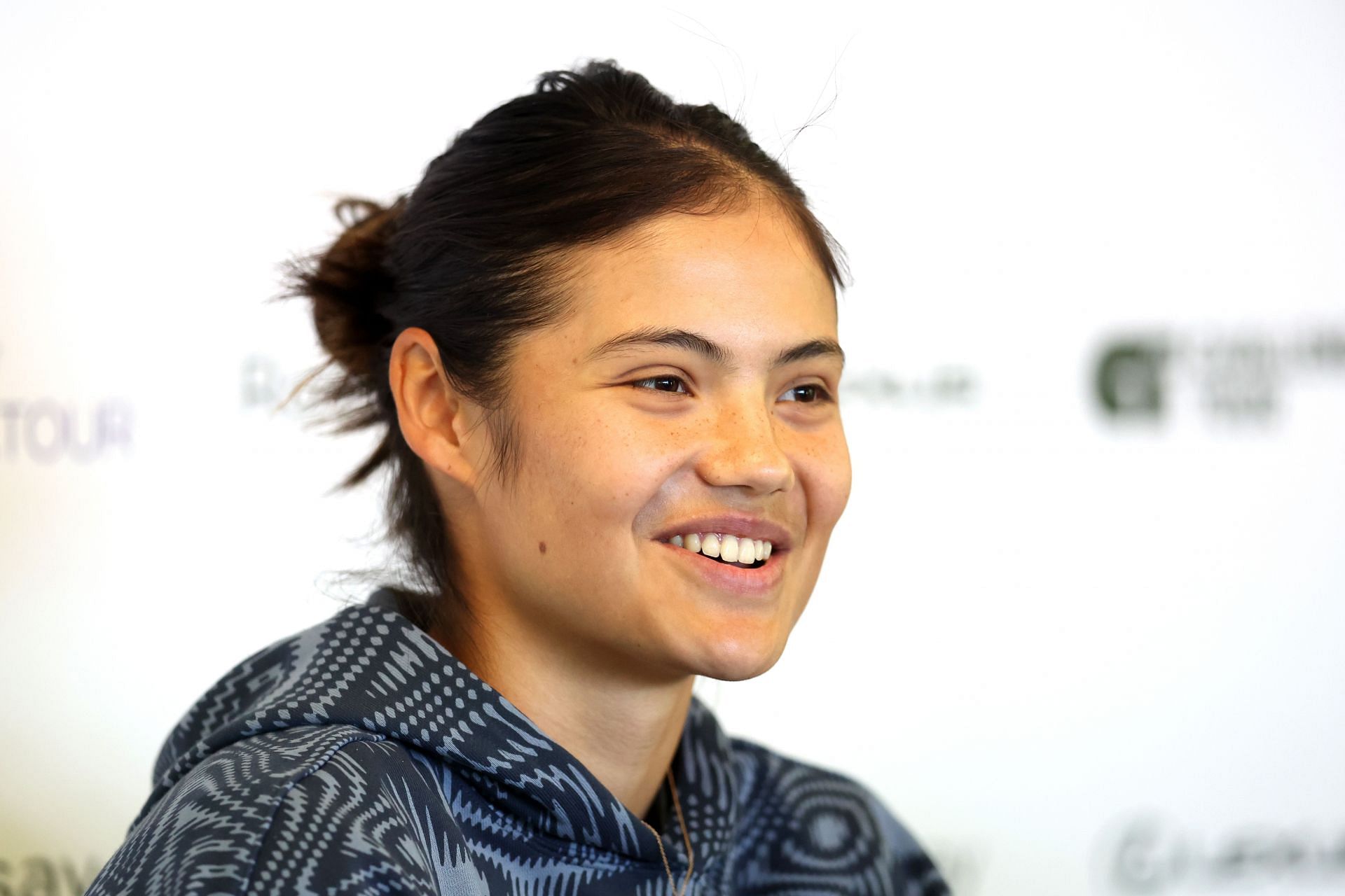 Raducanu at the Nottingham Open (Image Source: Getty)