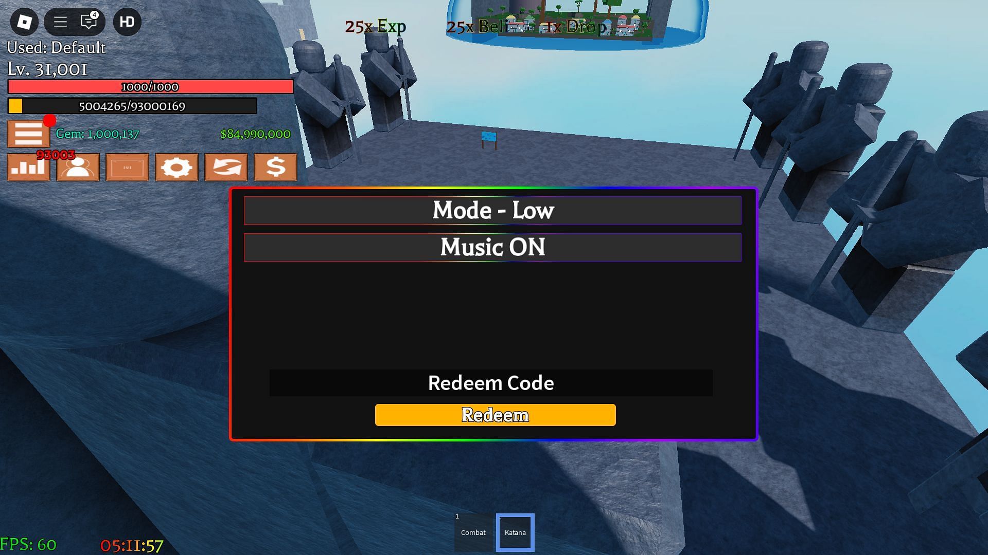 Codebox in Moodeng Fruit (Image via Roblox)