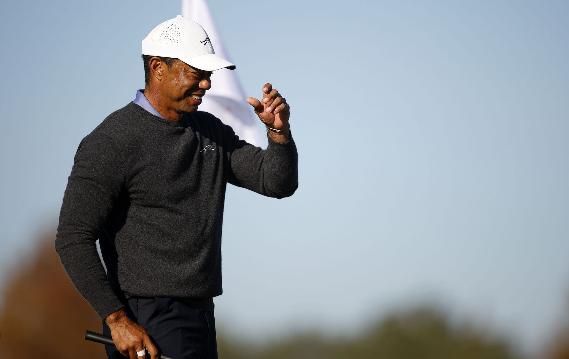 WATCH: Tiger Woods’ Opening Shots At The PNC Championship