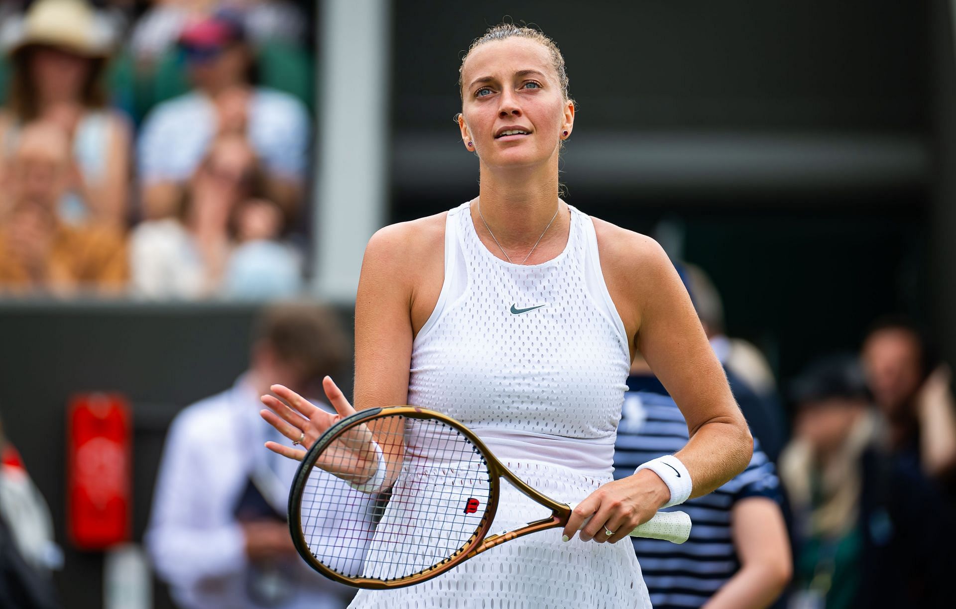 Petra Kvitova celebrates her third round win at the Wimbledon 2023 - (Source: Getty)