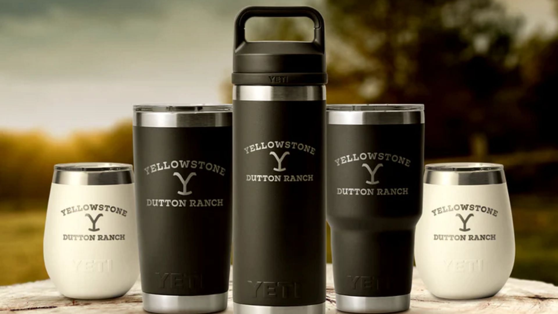 Yeti Rambler Tumbler (Image via yellowstonetvshop.com)