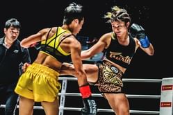 "An absolute crusher" - Fans loving Stamp Fairtex's terrifying persona between the ropes in world title win over Chuang Kai Ting