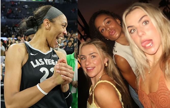 "I'm loving some good basketball": A'ja Wilson reviews Haley Cavinder's Miami take on North Carolina