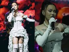 Bella Poarch posts all-white outfit pictures from Streamer Awards 2024