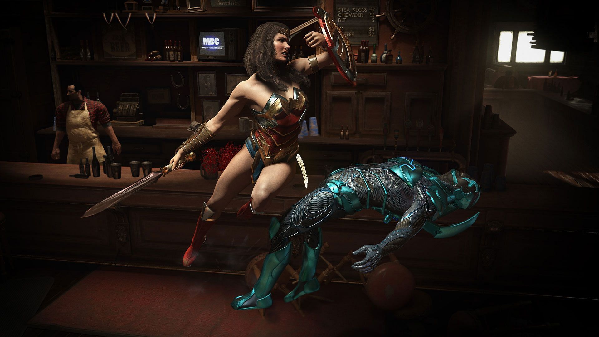 A still from Injustice 2 (Image via Warner Bros. Games)