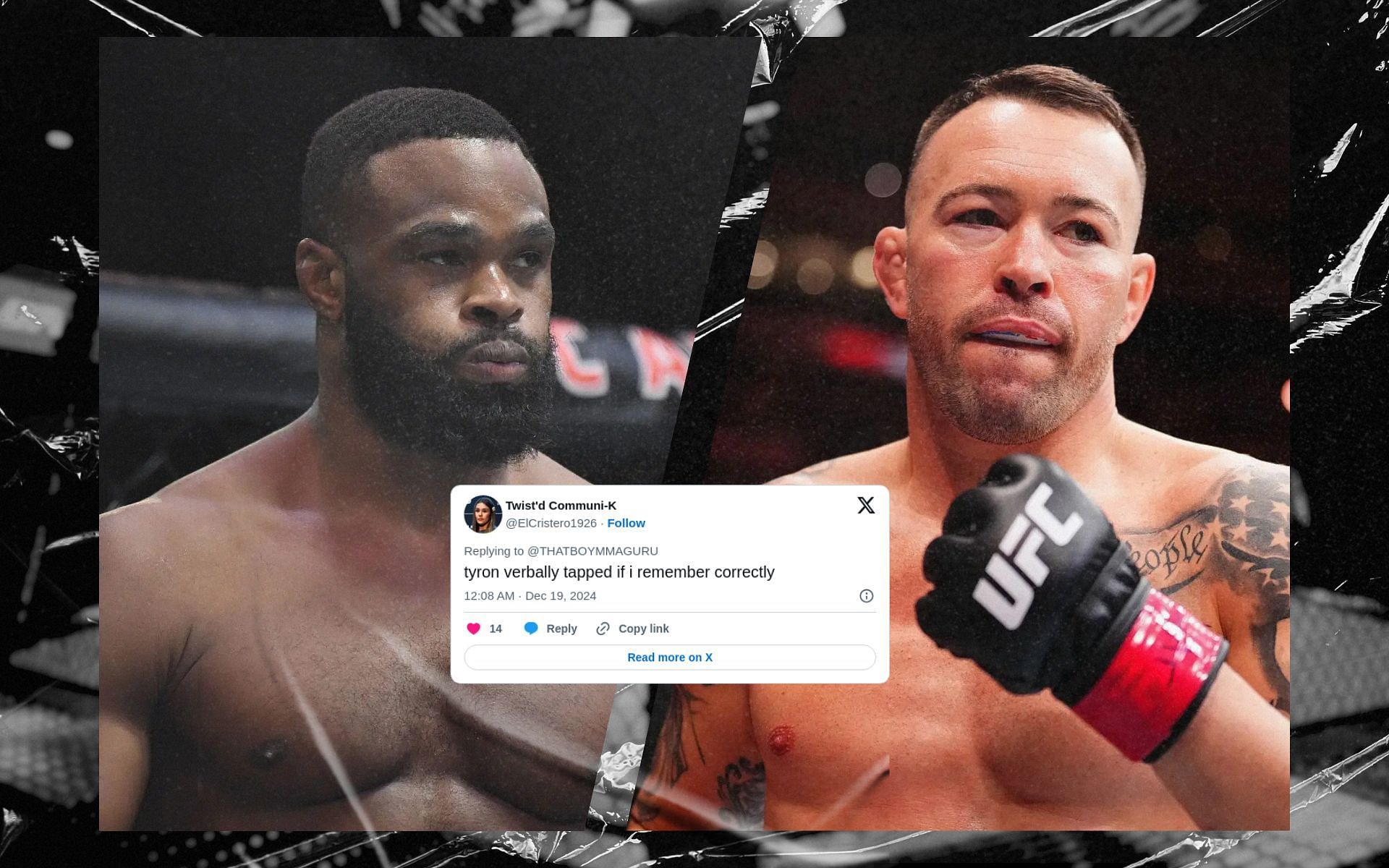 Fans react to Tyron Woodley