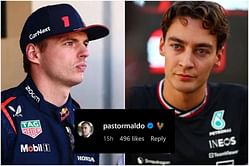 Former F1 race winner drops interesting reaction to post about the George Russell-Max Verstappen back-and-forth