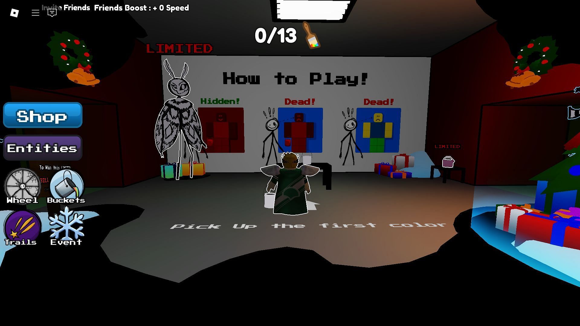 You must hide from the boogeyman and complete tasks during the event (Image via Roblox)