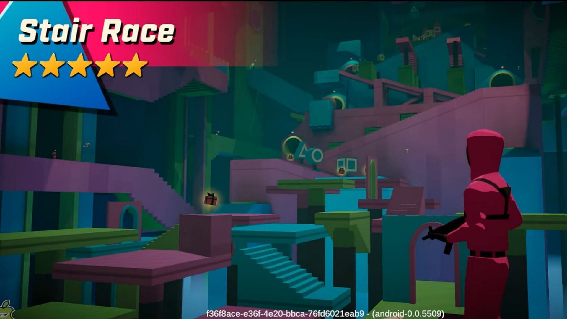 Stair Race in Squid Game: Unleashed (Image via Netflix, Inc.)