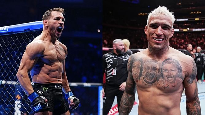 "You hit him on the back of the head 9 time out of 10" - Ex-UFC champ mocks Michael Chandler over 'Iron's' confident claim of beating Charles Oliveira
