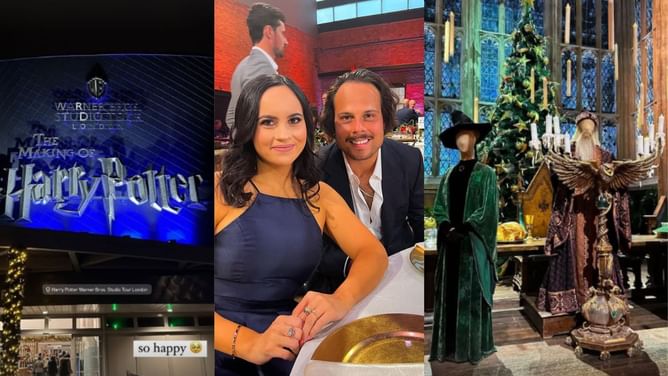 In Photos: Auston Matthews' sister Alex enjoys $7.7 billion-earning Warner Bros. franchise's London studio