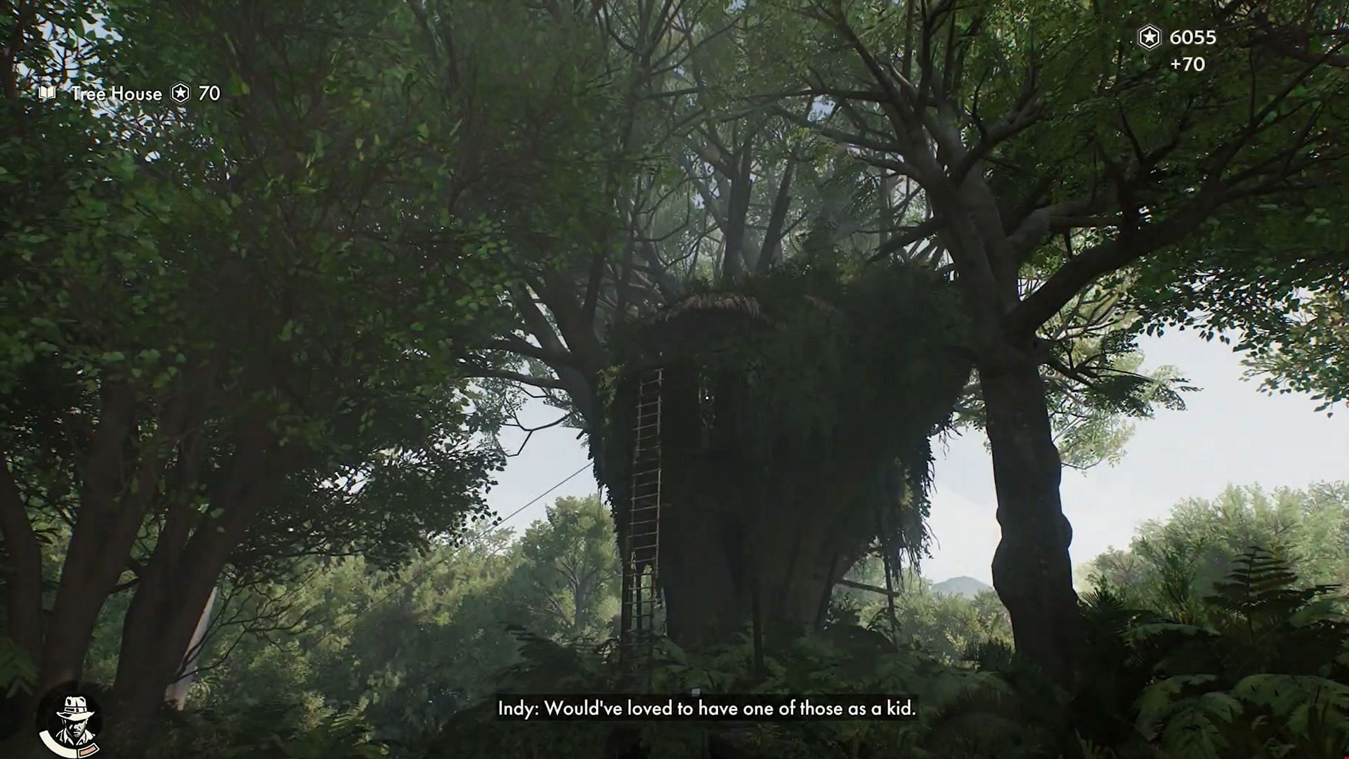 Reach the treehouse (Image via Bethesda Softworks || YouTube/@Trophygamers)