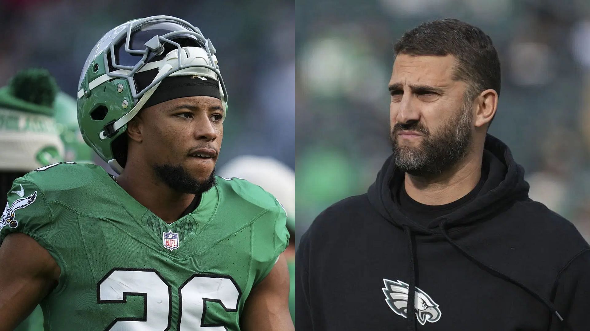 Could Saquon Barkley play this week? Eagles HC Nick Sirianni makes stance clear as $37,750,000 RB chases NFL record (Image Source: GETTY)