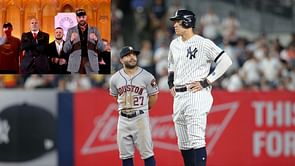 Aaron Judge, Jose Altuve feature in Tyson Fury vs. Oleksandr Usyk II "sized up against sporting greats" promo with Jordan, Ronaldo, Djokovic and more
