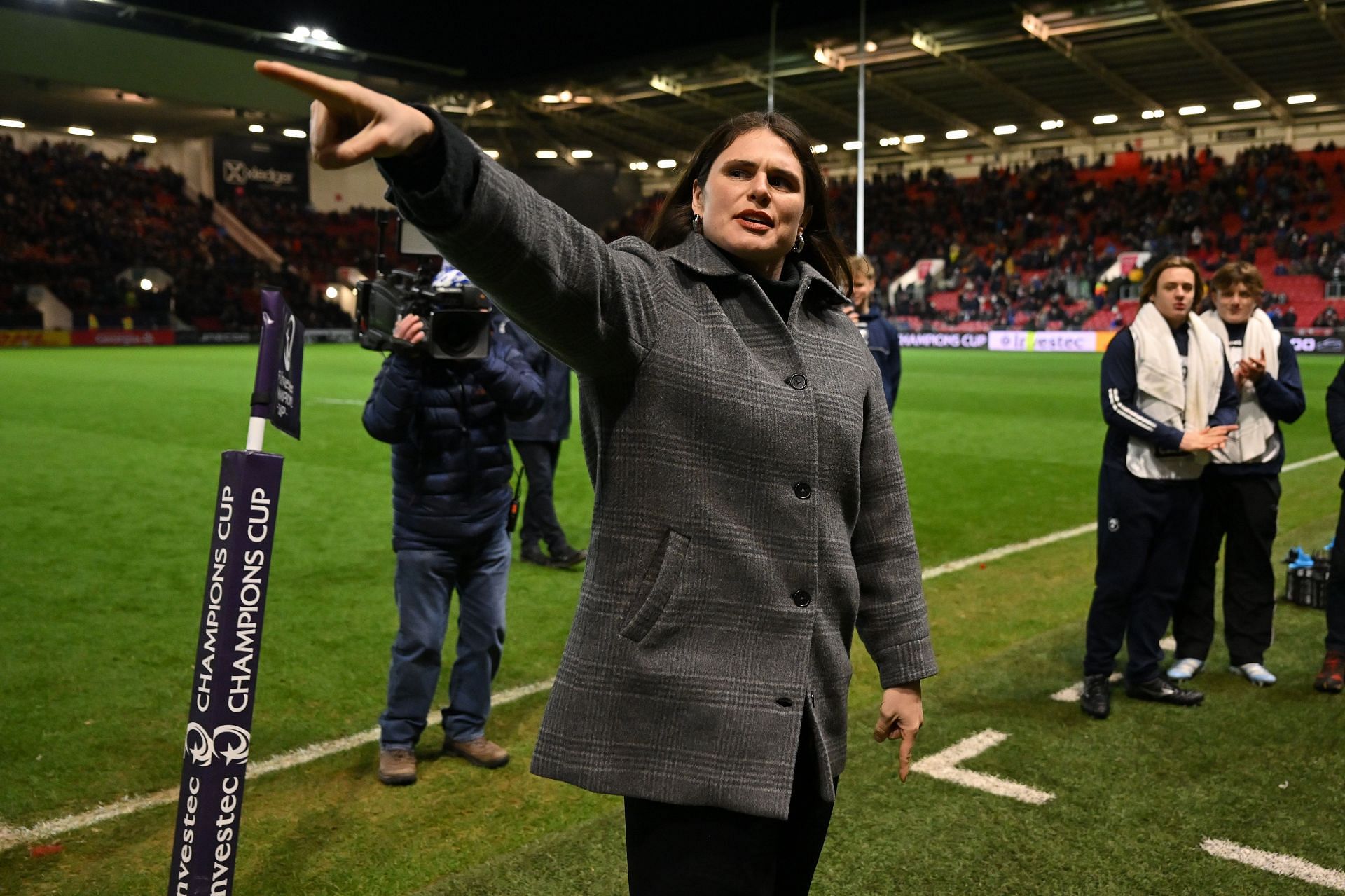 Ilona Maher at Bristol Bears v Leinster Rugby - Investec Champions Cup 2024/2025 (Source: Getty)