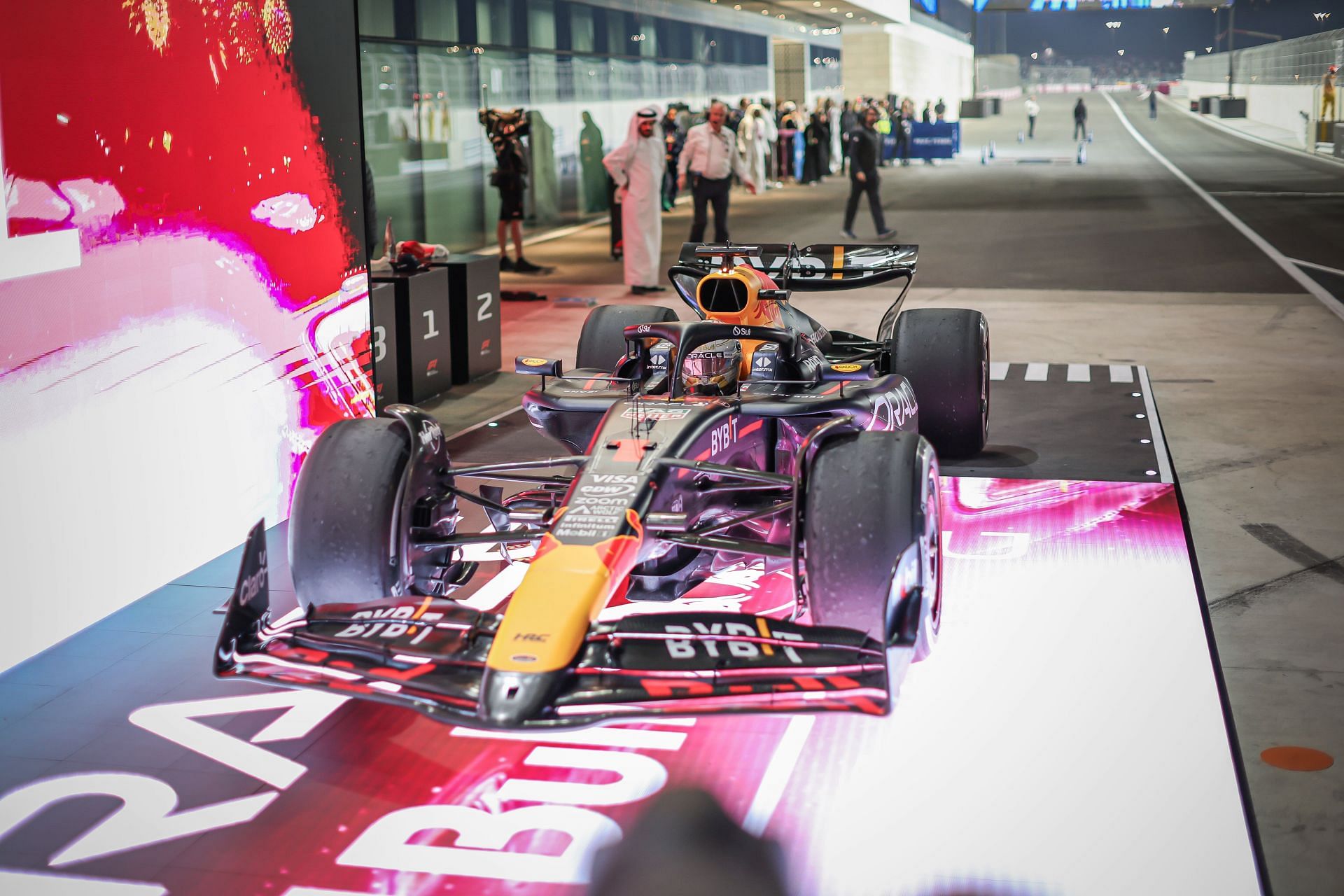 Max Verstappen of Red Bull finish the race in first place during the Formula 1 Qatar Grand Prix - Source: Getty Images