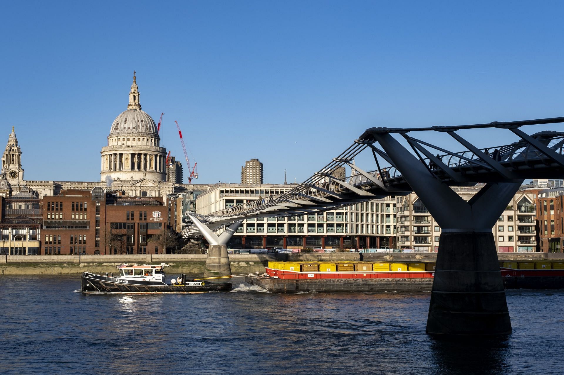 Millenium Bridge (Image via Getty)