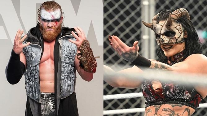 Rhea Ripley sends a message to husband Buddy Matthews after wearing makeup inspired by him at Survivor Series: WarGames