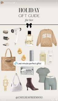 (Image source - Chelsea Freeman's IG)