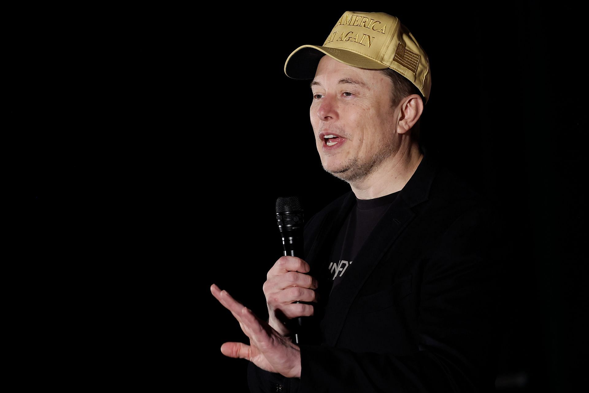 Elon Musk Holds Town Hall With Pennslyvania Voters - Source: Getty