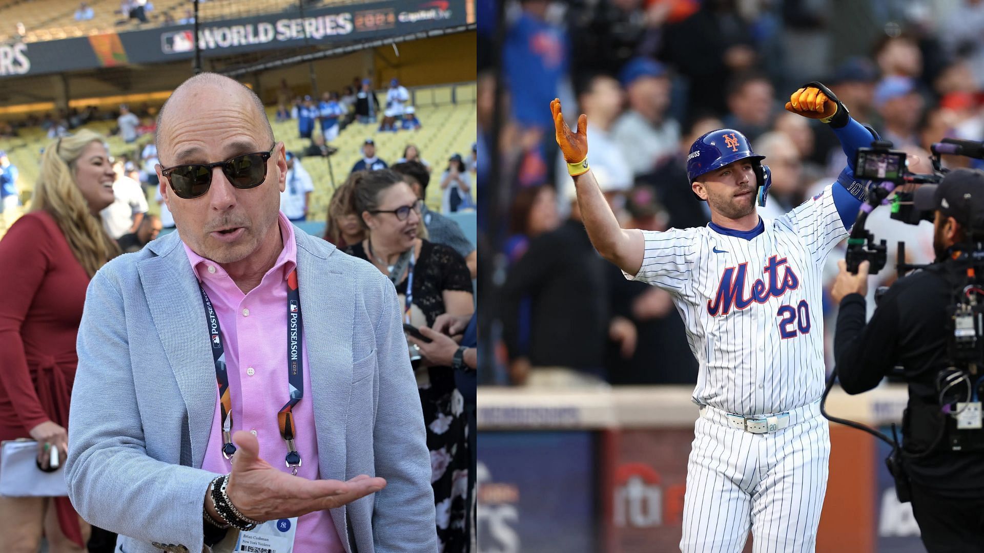 Fans react to Yankees reportedly eyeing first base options such as Pete Alonso as trade negotiations over Cody Bellinger reach stalemate (Photo Source: IMAGN)