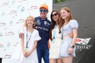 Scott Dixon and his family at the Indy Toronto - Source: Getty