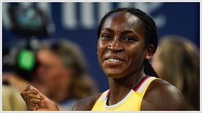 In Pictures: Coco Gauff opts for unique "work from home" routine "under the sun" as she ramps up 2025 preparations in Florida