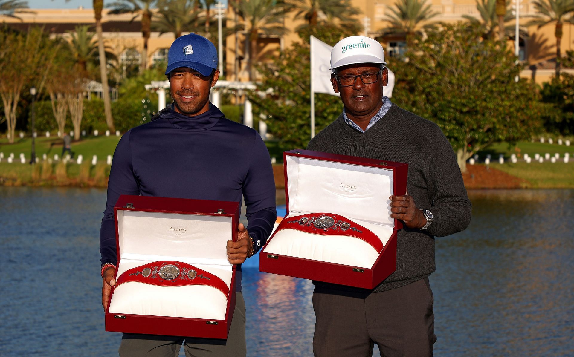 Vijay Singh and Qass Singh won the 2022 PNC Championship (Image Source: Getty)