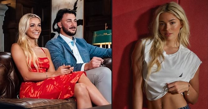 In Photos: Paul Skenes' girlfriend Olivia Dunne dons red co-ed set for fun-filled pre-Christmas party
