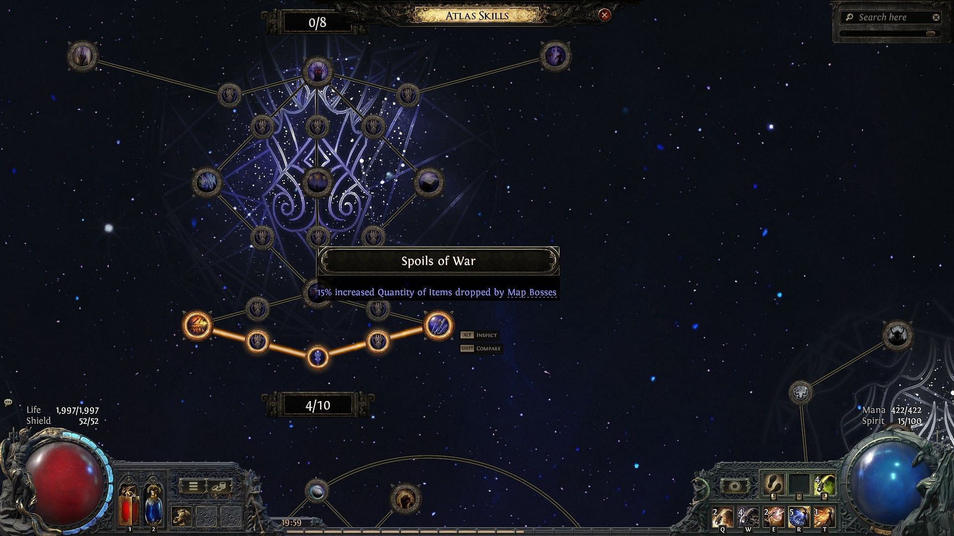 Spoils of War node (Image via GGG)